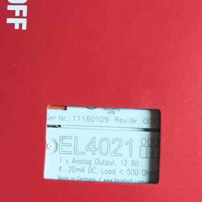 议价倍福模块EL4021原装正品链接需要的联系