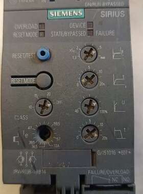 议价软启动器斜坡启动，3RW4038-1BB14实物拍