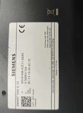 议价SMART 1000 IE V3触摸屏，型号6AV6