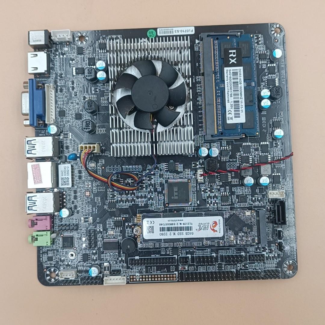 议价P-J3710-S3迷你一体机 DDR3内存板载集成CP