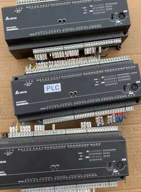 议价台达plc、DVP48EC00R3两条、60一条、拆机的、成