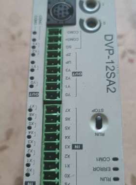 议价台达PLC  DVP12SA211T，功能正常，品相如图，标