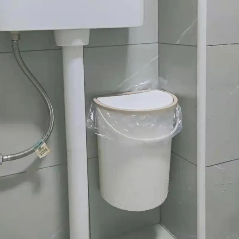 挂壁垃圾桶厨房马桶带盖卫生间悬挂式浴室厕所垃圾筒防漏