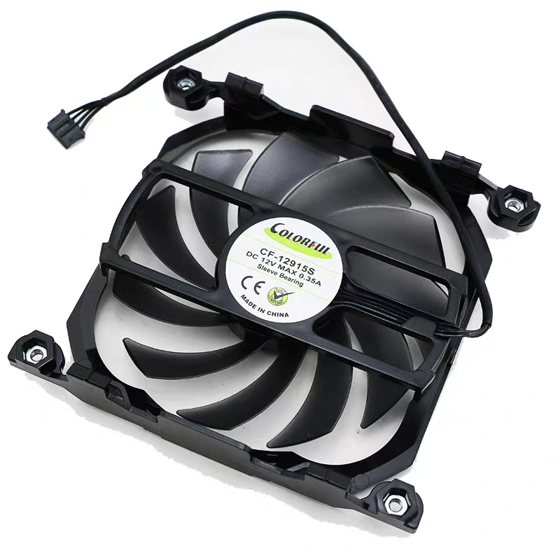 全新INNO3D映众GTX950 960 1060 ITX战神版mini显卡风扇CF-12915S