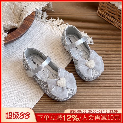 秋季新款女童宝宝户外可爱小皮鞋