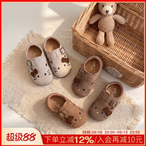 女宝宝软底防滑稳步鞋婴幼儿鞋子