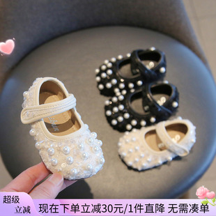子1一2岁婴儿童公主单鞋 小童学步鞋 女童鞋 新款 软底宝宝皮鞋 春秋季