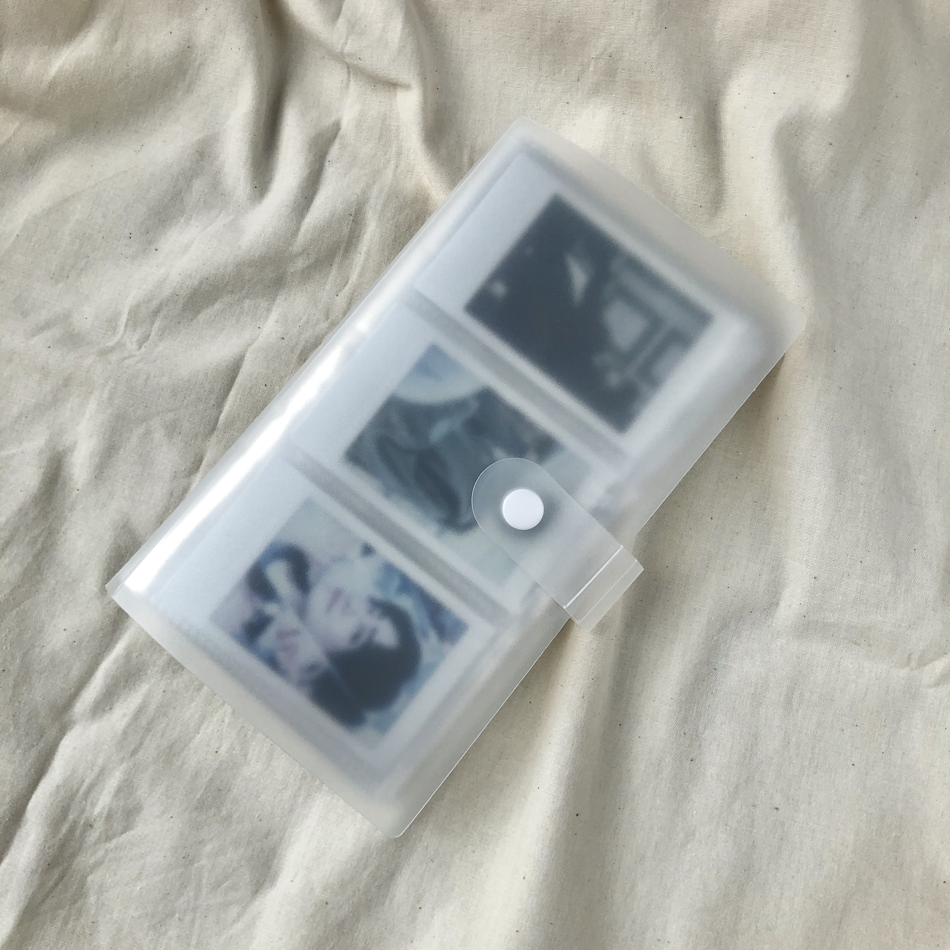 *橘子商店*磨砂相册拍立得小卡照片银行卡火车票名片收纳240入