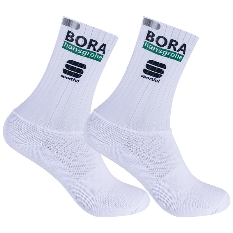 气动反光公路自行车专业运动队版环法骑行袜子男女中长筒比赛透气