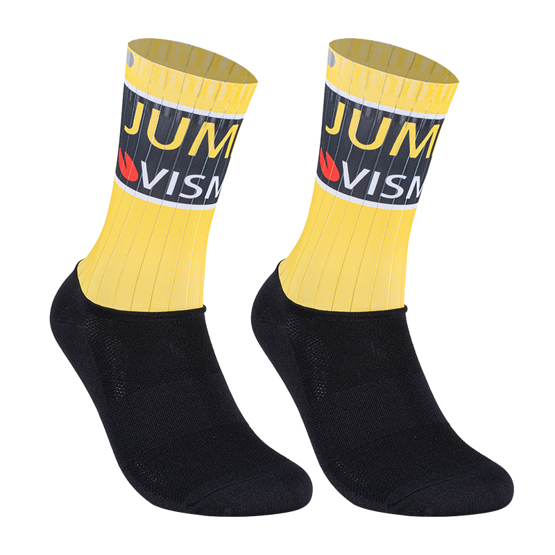 專業氣動隊版公路車騎行襪男女士