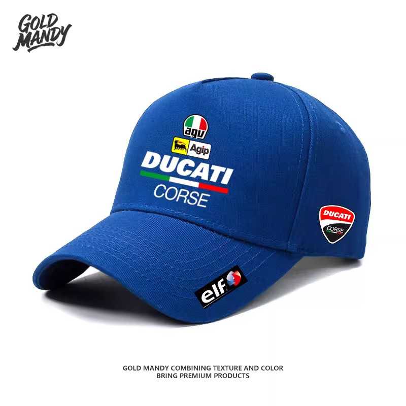 杜卡迪摩托车厂队GP联名A星户外骑行者男女同款棒球帽子鸭舌休闲