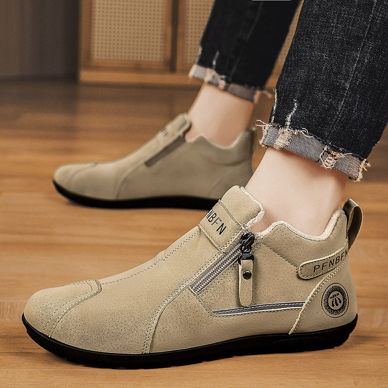 高帮跨境大码五指豆豆鞋男鞋加绒棉鞋MN6611,运动鞋new,运动休闲鞋,淘宝优惠券,粉丝福利购,淘宝优惠卷