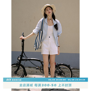 系列刺绣机能防晒外套夏季 Jicouture Urbancore UPF50 轻薄上衣