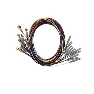 上海诺诚Z2N-F-20-C脑电放大盒导联线镀金盘脑电电极线DIN1.5mm