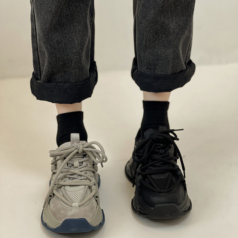 老爹鞋女年秋冬新款韩版高级感小个子百搭厚底透气加绒运动鞋,运动鞋new,运动休闲鞋,淘宝优惠券,粉丝福利购,淘宝优惠卷