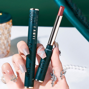 2026新款热卖兰奕丝绒不沾杯口红不沾杯不掉色素颜显白肉桂奶茶色