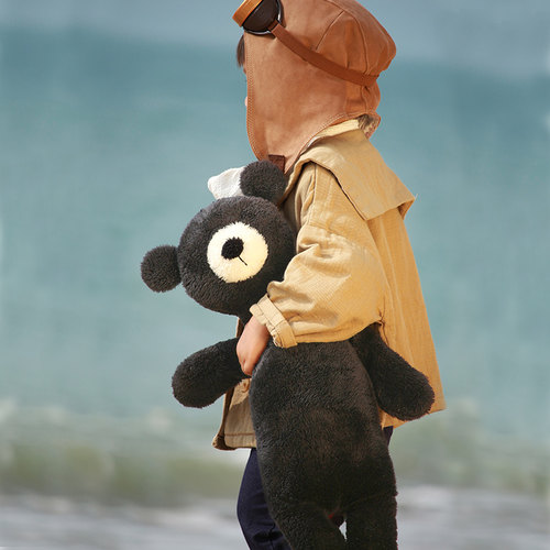 ins原创月亮熊注水可爱热水袋