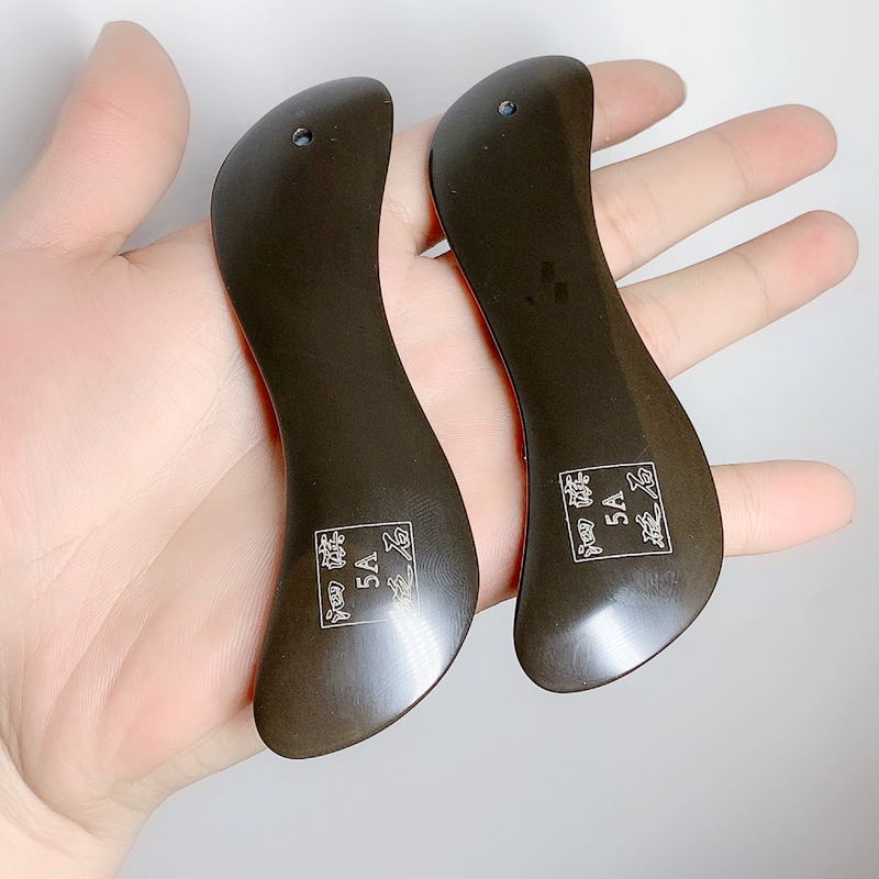 泗滨砭石刮痧板同仁堂正品石头