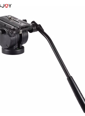 劲捷（KINGJOY）VT-2510摄影摄像专业铝合金三维手柄液压阻尼云台