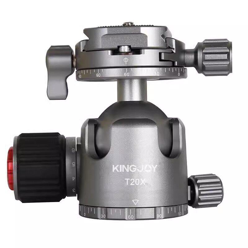 劲捷（kingjoy）T20X 单反相机三脚架适用专业铝合金球形全景云台