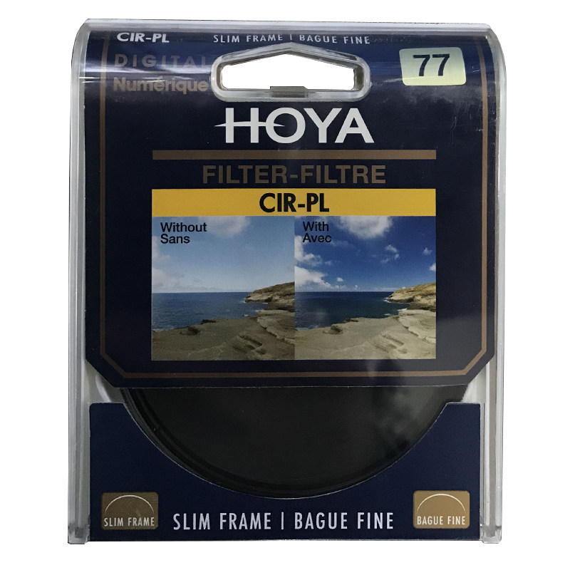 HOYA保谷豪雅HMC系列PL-CIR SLIM偏光镜49/77mm微单反CPL偏振滤镜
