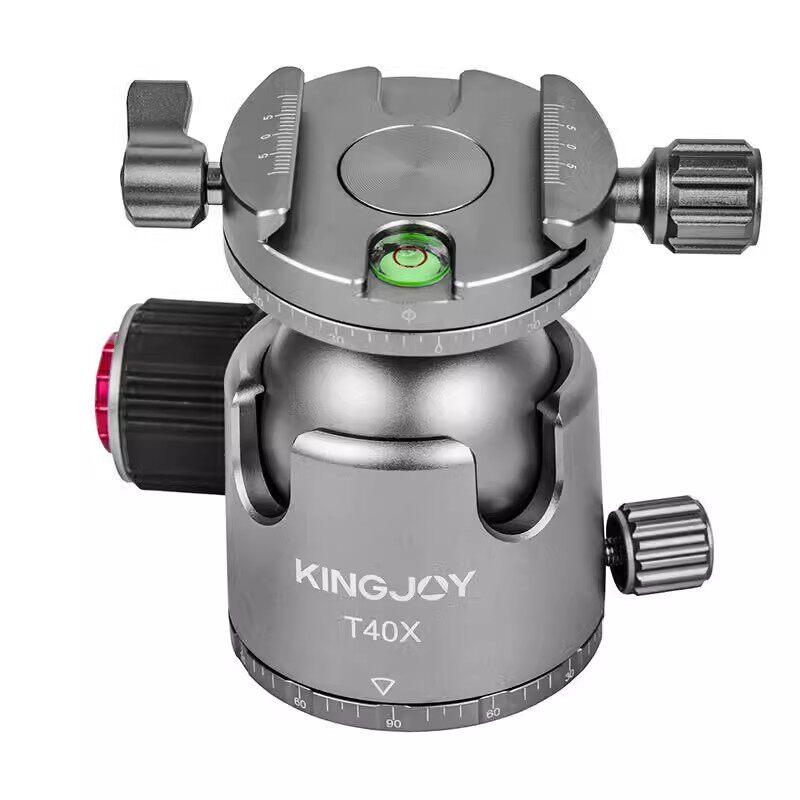 劲捷（KINGJOY）T40X 单反微单相机三脚架适用铝合金全景球形云台