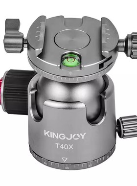 劲捷（KINGJOY）T40X 单反微单相机三脚架适用铝合金全景球形云台