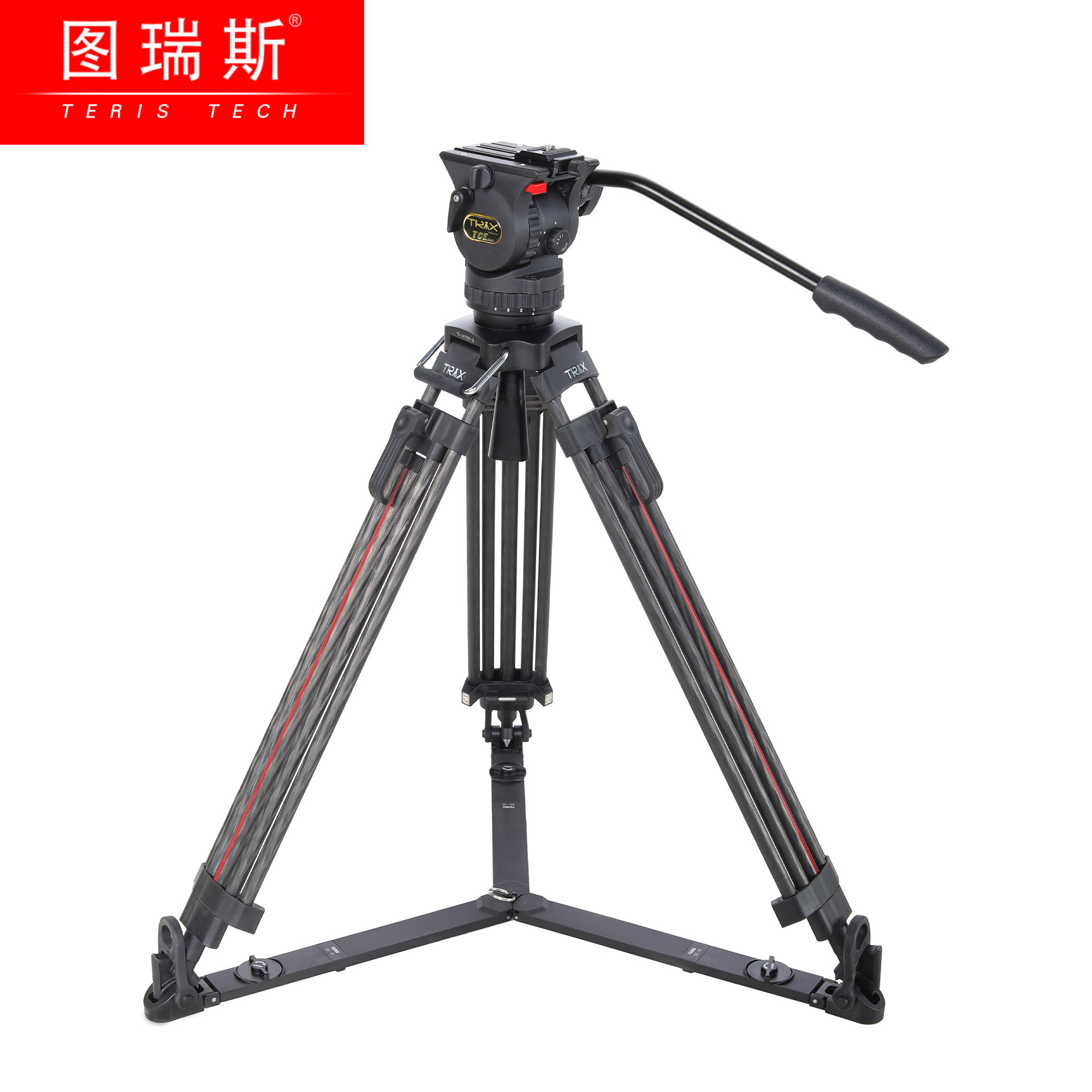 图瑞斯新品TCE-Q一键升降三脚架云台套装推荐索尼A7/佳能R5相机