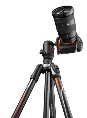 曼富图 MKBFRTC4GTA-BH 碳纤维三脚架阻尼球形云台套装相机特别版