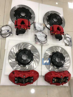 奔驰AMG C200刹车改装 刹车卡钳 鲍鱼 刹车盘 刹车盘原厂拆车W205
