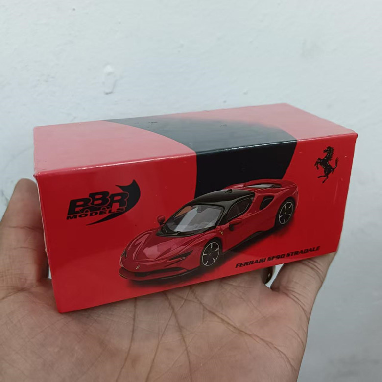 BBR 1：64 法拉利 SF90 成人合金收藏车模