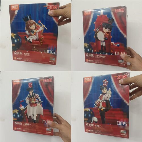 布鲁可积木人 名侦探柯南奇迹版毛利兰 工藤新一 灰原哀 怪盗基德