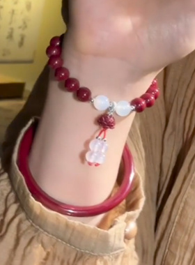 新中式国风禅意手串莲花串珠手链