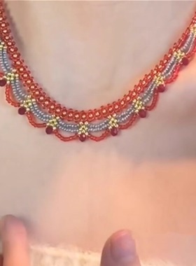 新中式国风复古choker颈链项链女