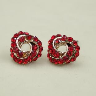 新光饰品 迷你锆石耳钉 简约精致 钛针耳环耳饰 配饰礼物新品