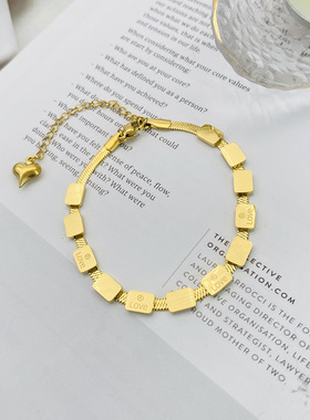 欧美冷淡风钛钢手链23