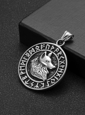 跨境爆款立体动物不锈钢项链