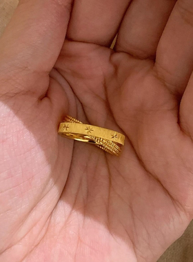 水星小双环行星系开口食指戒女