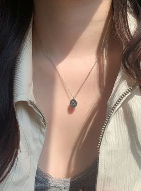 时尚高级感钛钢字母吊坠