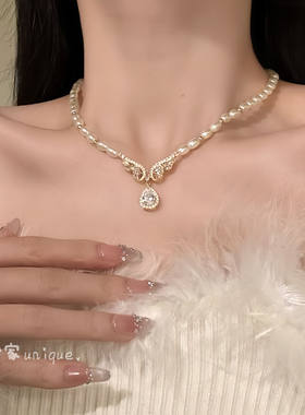 「天使泪痕」珠珠项链女款