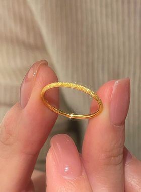迷你满圈细闪戒指～闪烁通勤