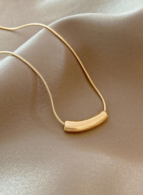 日韩茄子项链女新爆款精致