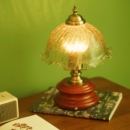 充电台灯复古美式 氛围床头灯轻奢手提创意中古触摸实木卧室小夜灯