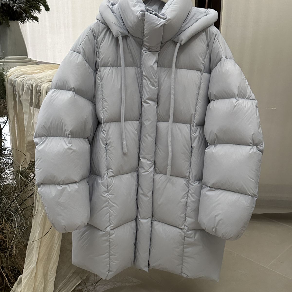 七七小众设计厚加大扩版保暖羽绒服外套(充绒量300g)8998