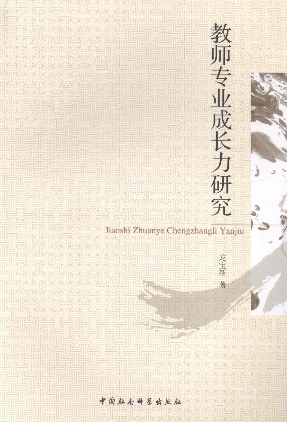 教师专业成长力研究 龙宝新 师资培养研究 小说书籍