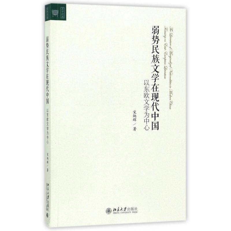 正版书籍 弱势民族文学在现代中国:以东欧文学为中心:focusing on east宋炳辉北京大学出版社文学文学史东欧 人天书店畅销书排行榜