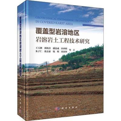 正版书籍 覆盖型岩溶地区岩溶岩土工程技术研究王玉洲等科学出版社建筑  人天书店畅销书排行榜
