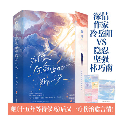 在你生命中的那一天《十五年等待候鸟》原著作者盈风疗伤治愈新作 深情作家冷岳阳vs隐忍坚强林巧南 一场为爱跳跃世界线的爱情故