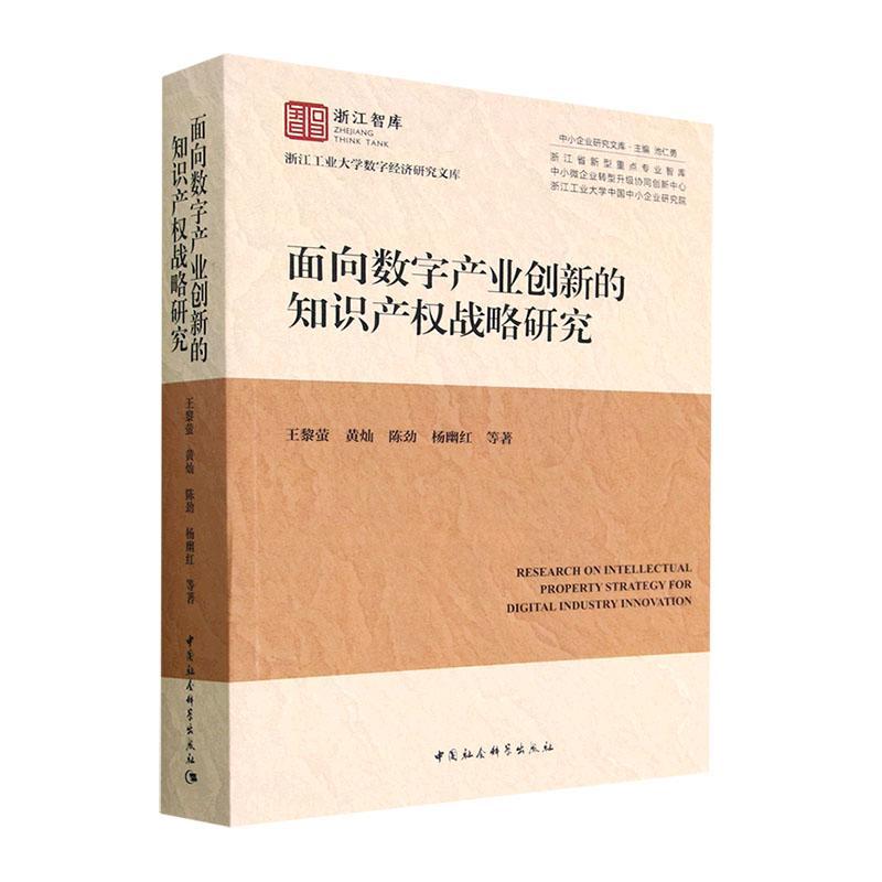 面向数字产业创新的知识产权战略研究王黎萤等法律书籍