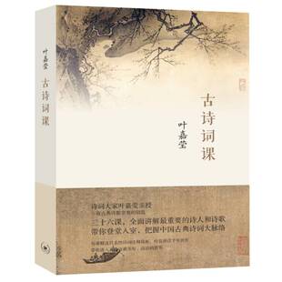 正版书籍 古诗词课叶嘉莹生活·读书·新知三联书店文学古典诗歌诗歌评论中国 人天书店畅销书排行榜